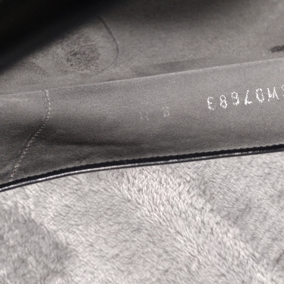 Stuart Weitzman Shoes Womens 8 M Geometric Ballet Flats Bow Black White - Picture 8 of 8